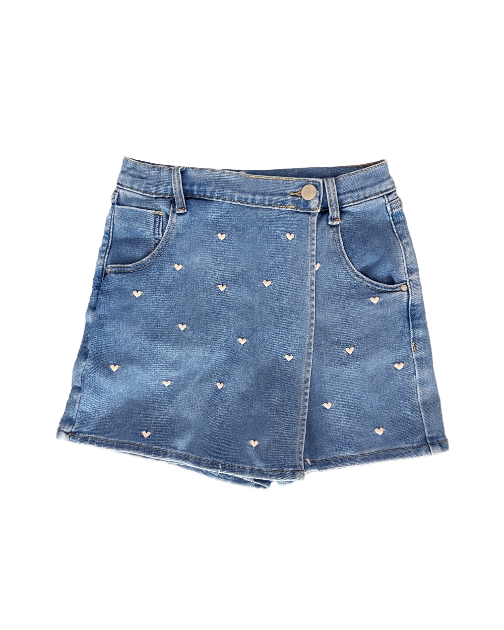 SKORT MET ROZE HARTJES