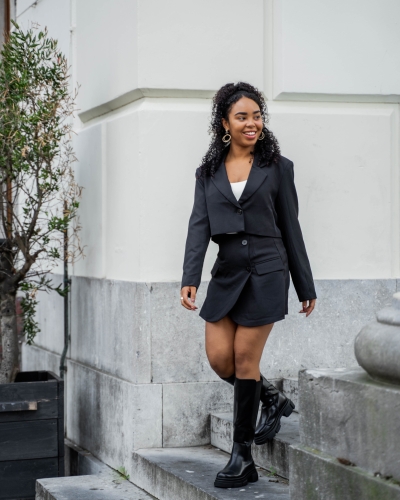 Gossip SKORT ISA ZWART