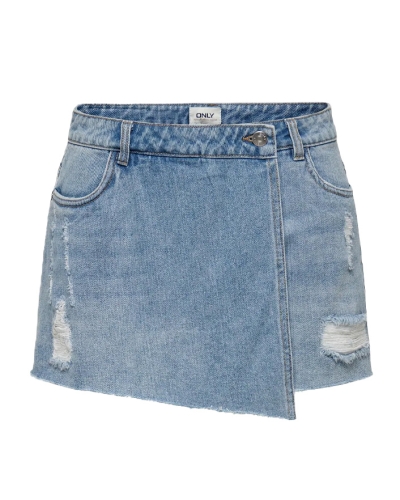 SKORT TEXAS LIGHT BLUE DENIM