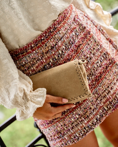 BOUCLE SKORT ROZE