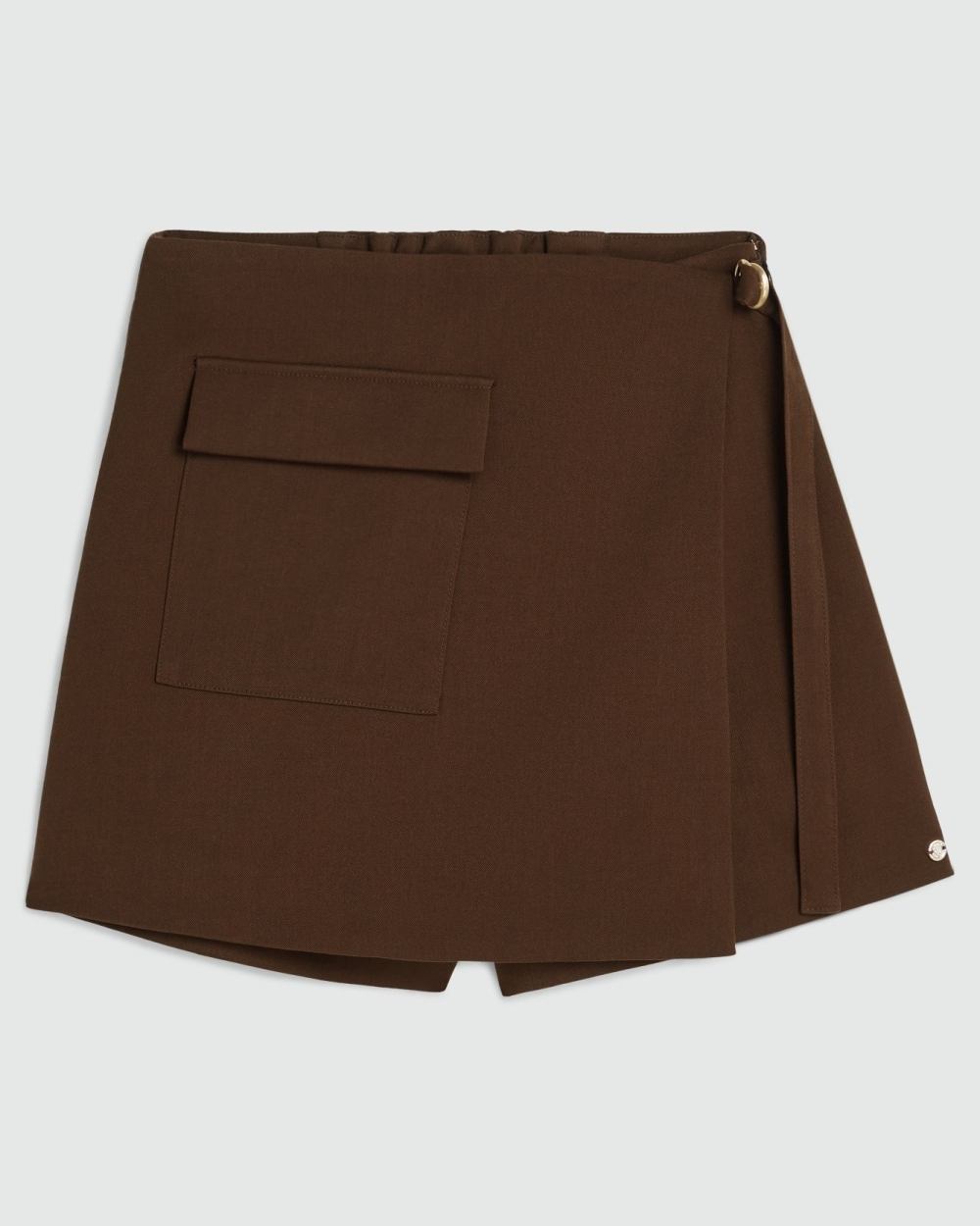 SKORT MARLON DARK BROWN
