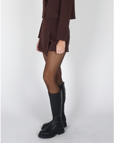 SKORT STRASS BRUIN