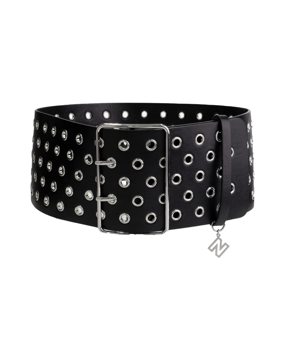 RIEM EYELET ZWART