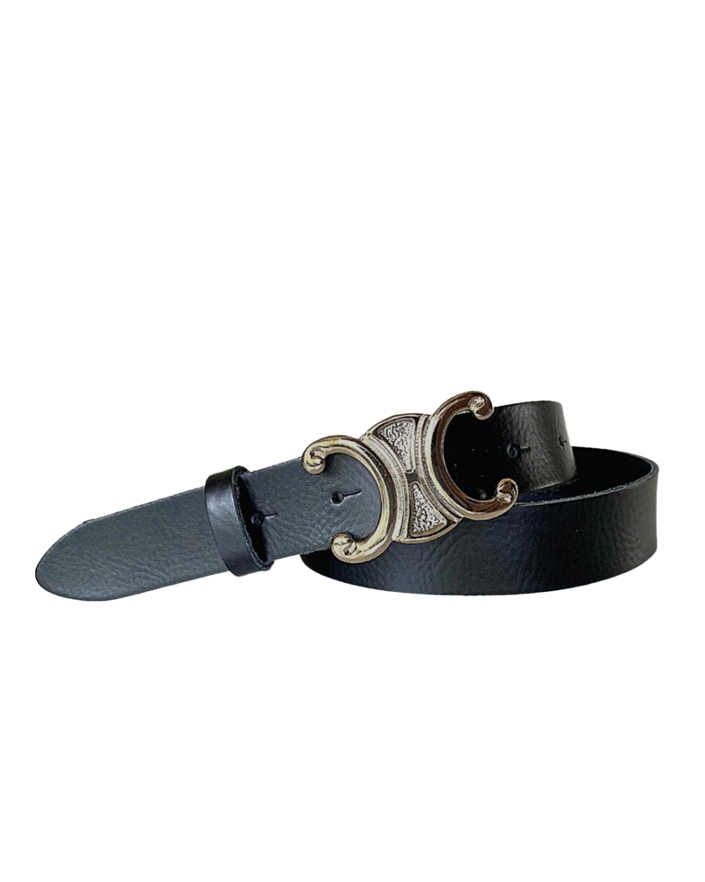 RIEM ELINE OLD GOLD ZWART