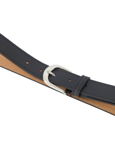 BASIC RIEM ZWART/ ZILVER