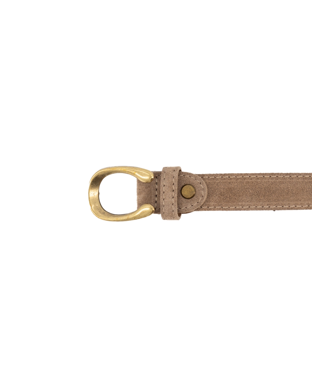 CECE RIEM SUEDE TAUPE