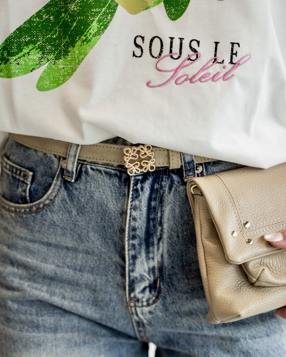 RIEM BIEN SMALL SUEDE ZAND