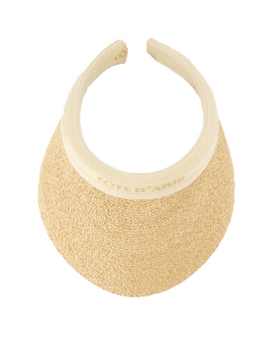 ZONNEKLEP RAFFIA BEIGE