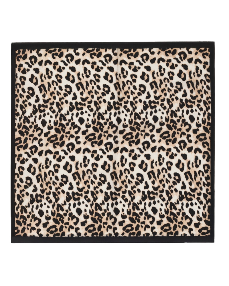 SATIJNEN LOOK SJAALTJE PANTERPRINT