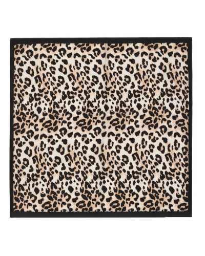 SATIJNEN LOOK SJAALTJE PANTERPRINT