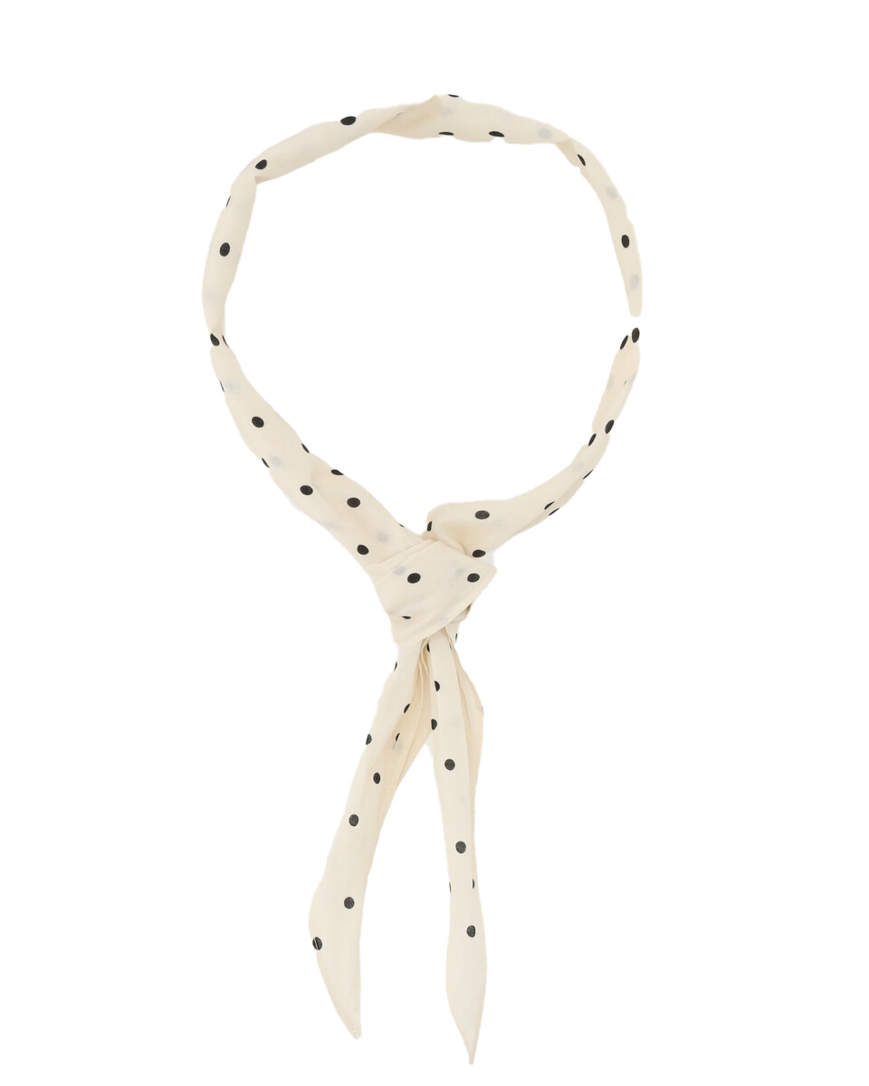 SJAALTJE POLKADOT WIT