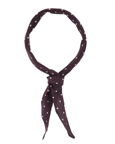 My Jewellery scarf polkadot burgundy MJ15318
