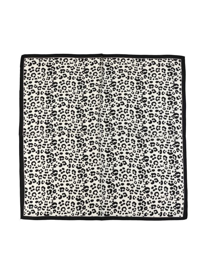 SJAALTJE LEOPARD ZWART