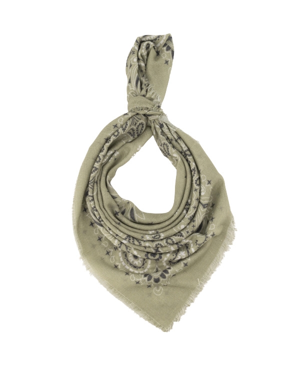 SJAAL FEE PAISLEY PRINT GROEN