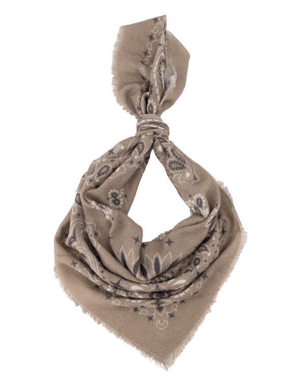 SJAAL FEE PAISLEY PRINT TAUPE