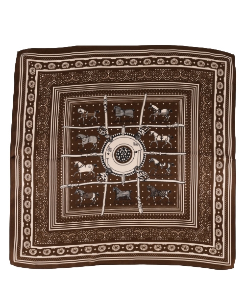 ZIJDEN SJAAL MET PAISLEY PRINT