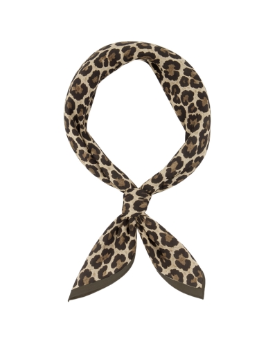 Gossip ZIJDEN SJAAL MET LEOPARD PRINT 