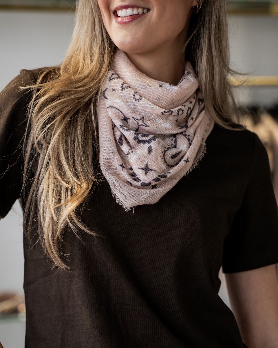 SJAAL FEE PAISLEY PRINT WARM BEIGE
