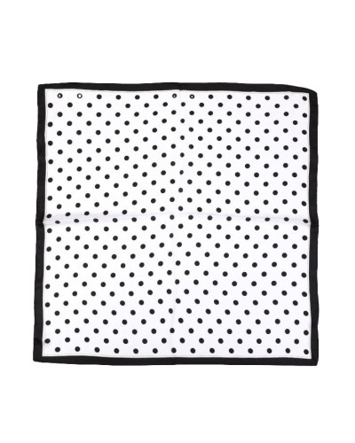 Gossip POLKADOT SJAALTJE ZWART/WIT | GOSSIP