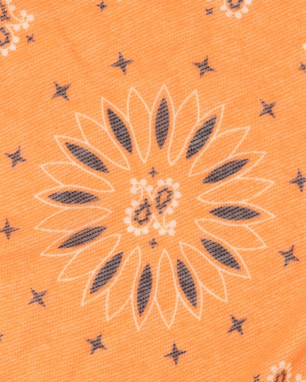 SJAAL PAISLEY PRINT FEE ORANJE