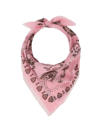 My Jewellery Scarf small paisley pink 58x58 MJ16508