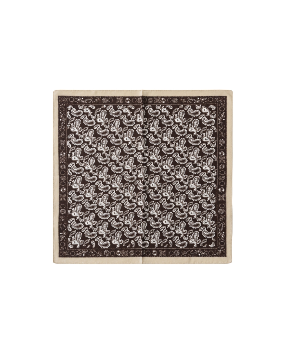 SATIJNEN SJAALTJE BRUIN/BEIGE