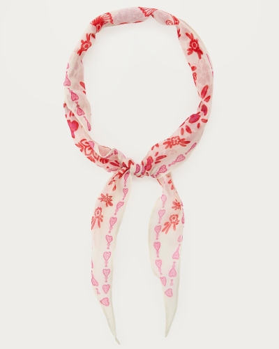 My Jewellery Diamond shape scarf paisley beige MJ16353