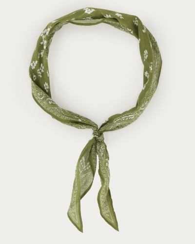 My Jewellery Scarf bandana olive green MJ15992