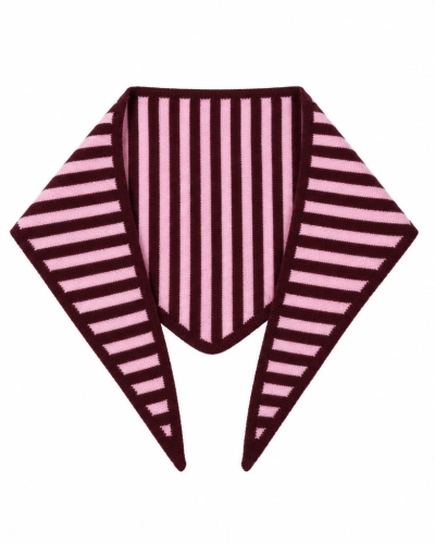 Gossip GEBREID GESTREEPT SJAALTJE Bordeaux