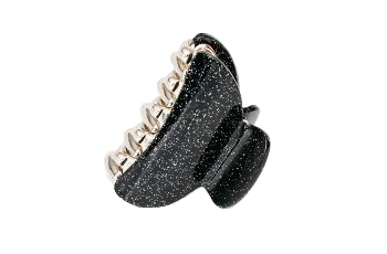 Gossip HAARCLIP GLITTER ZWART 