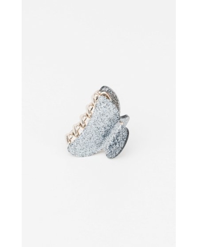 Gossip HAARCLIP GLITTER GROOT Zilver