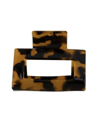 Gossip Gossip Haaraccessoires HAARCLIP BABETTE VIERKANT Donkerbruin