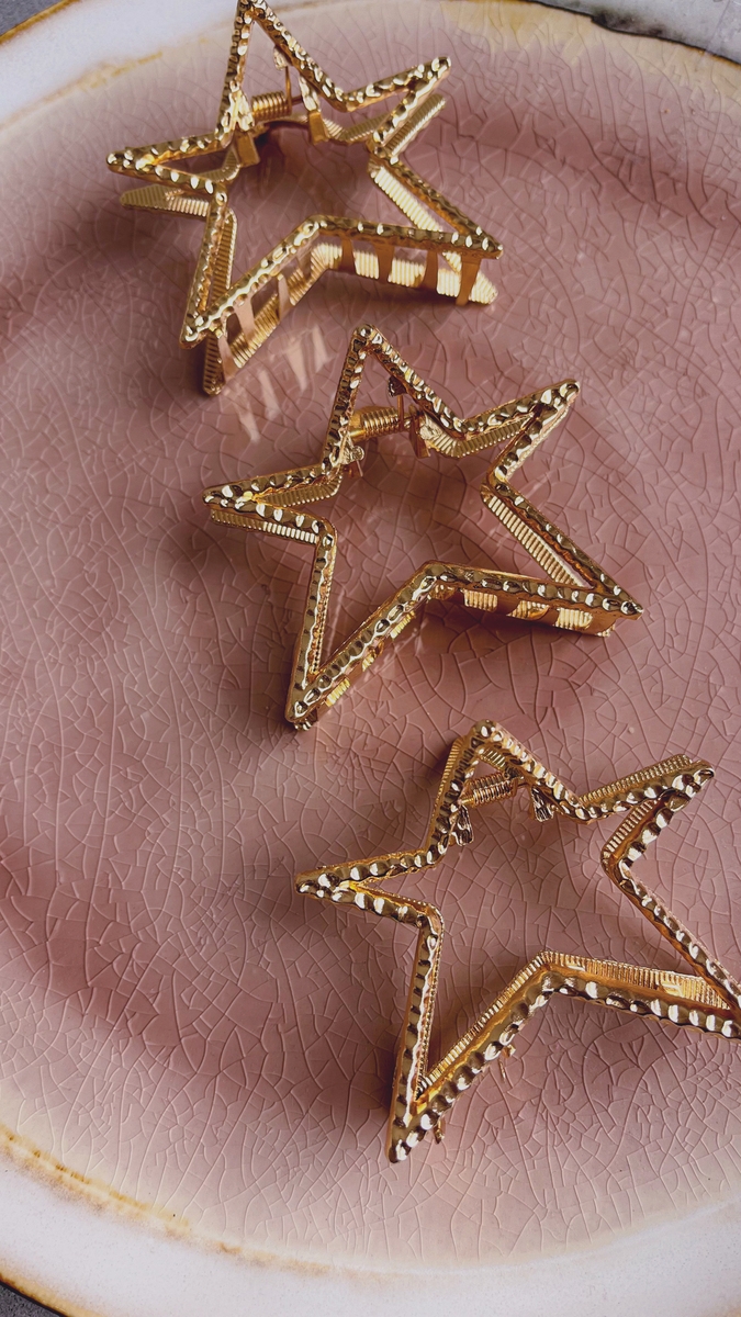 Gossip HAARCLIP STER Goud