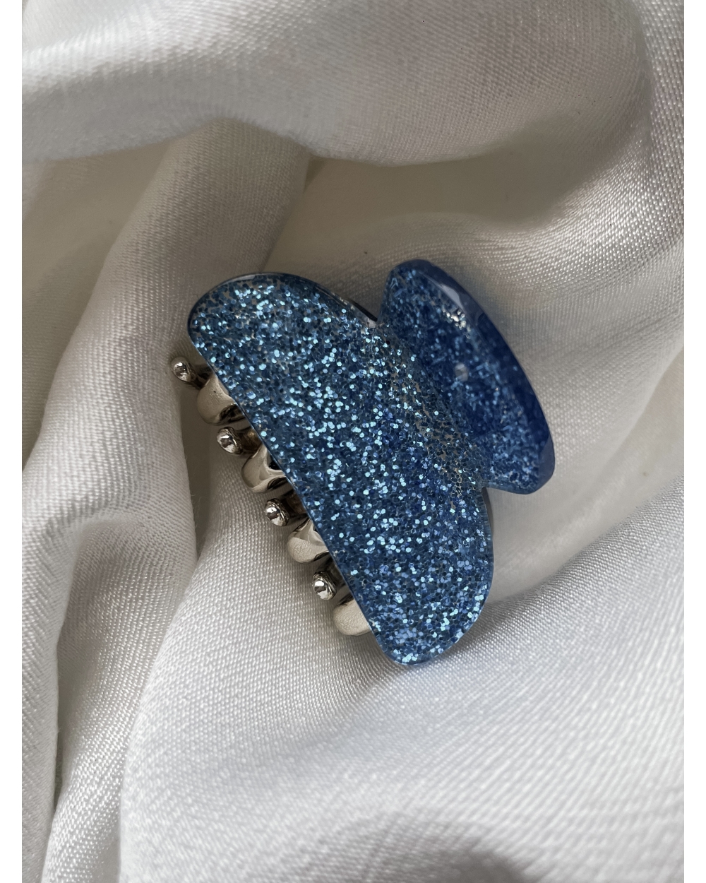 Gossip HAARCLIP GLITTER KLEIN Blauw