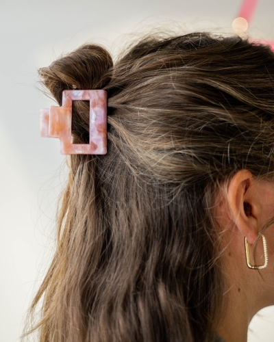 HAARCLIP BABS ROZE