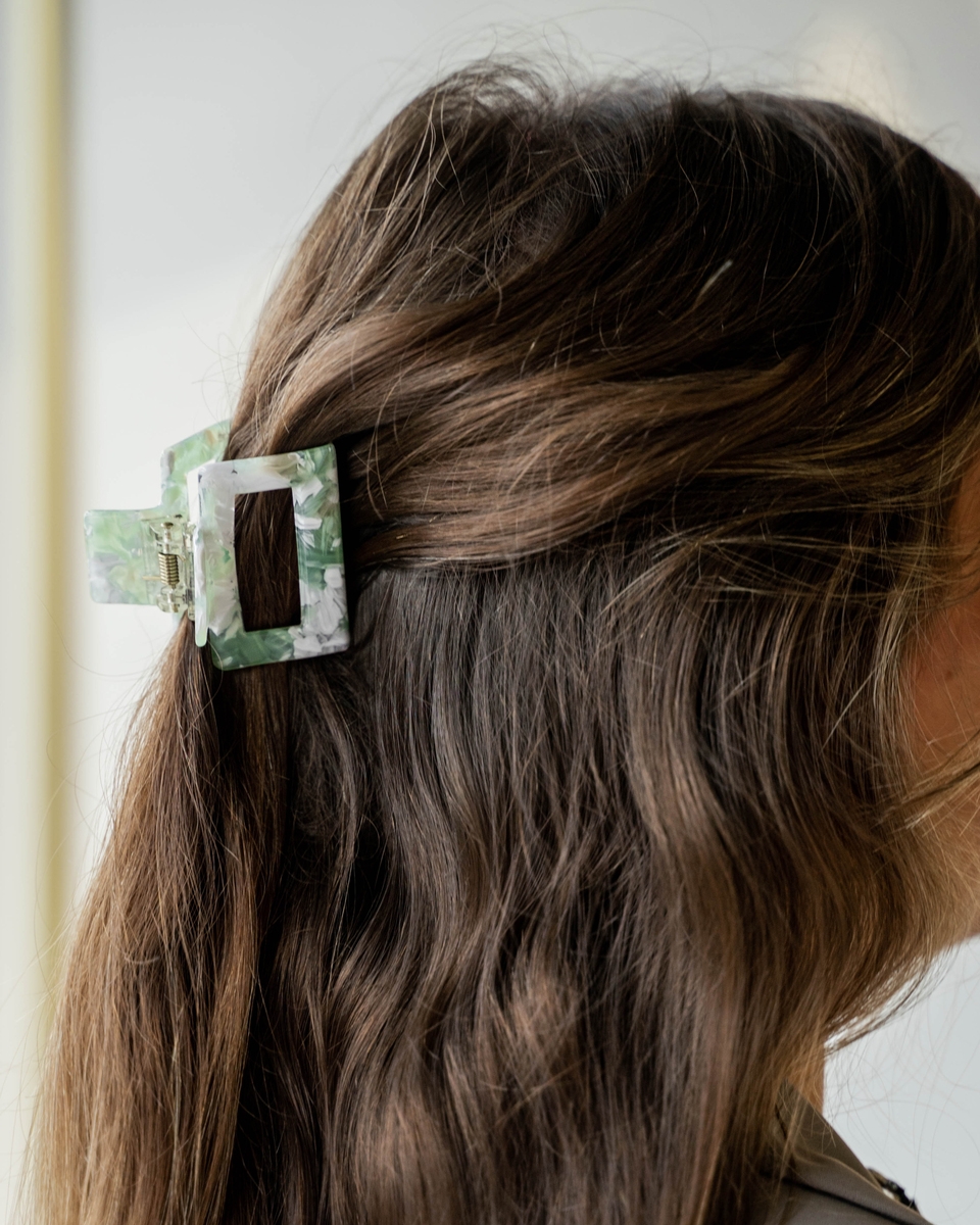 HAARCLIP BABS GROEN