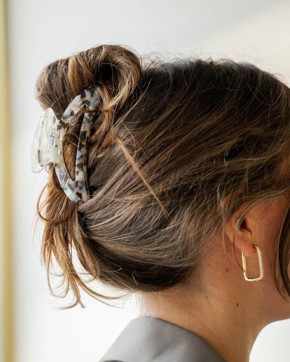 HAARCLIP BIBI GRIJS