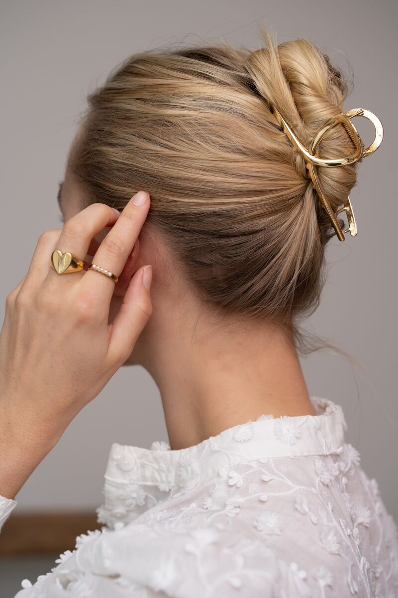 HAARCLIP GROOT GOUD