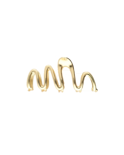 HAARCLIP MET TWIST GOUD