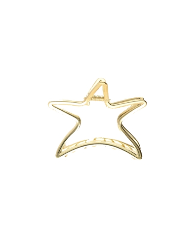 HAARCLIP MET GROTE STER GOUD