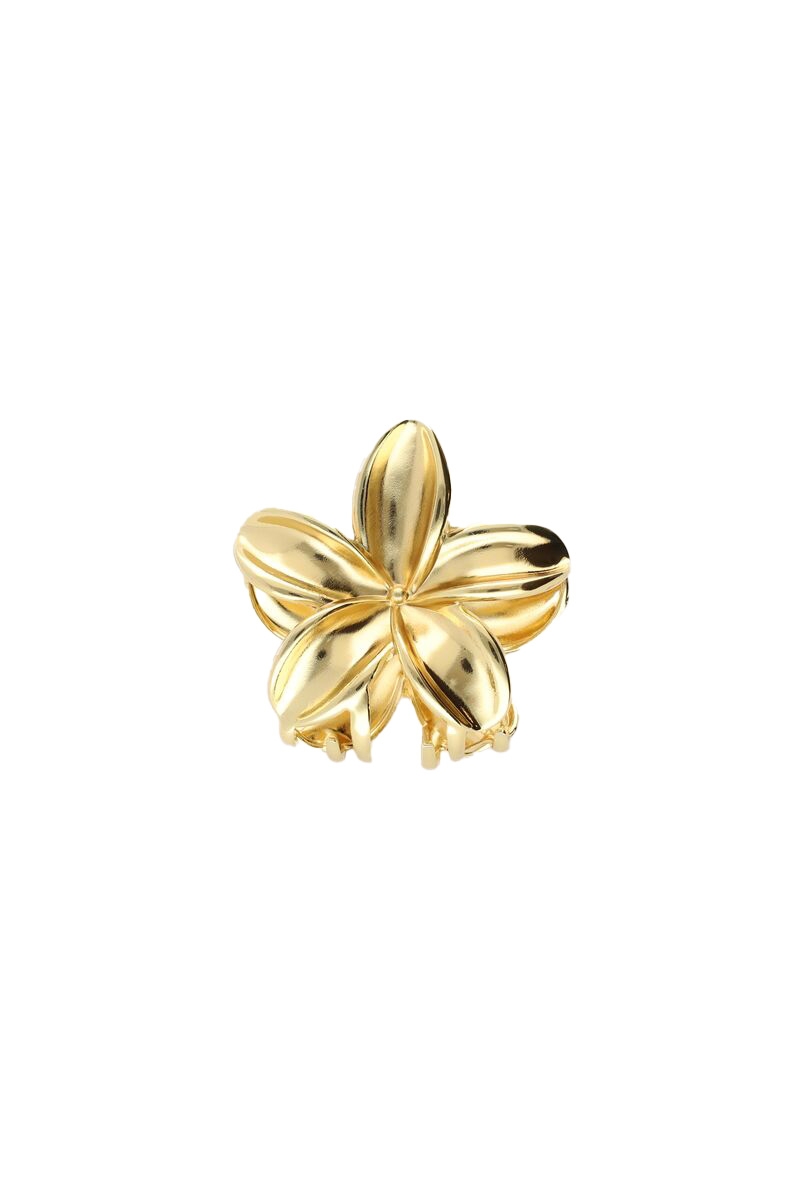 BLOEMEN HAARCLIP GOUD