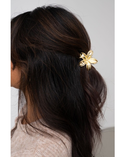 BLOEMEN HAARCLIP GOUD