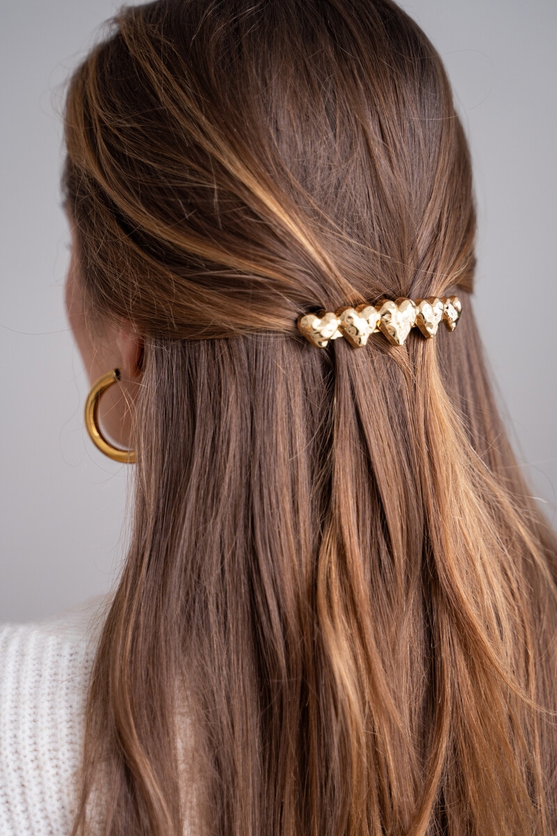 HAARSPELD MET HARTJES GOUD 