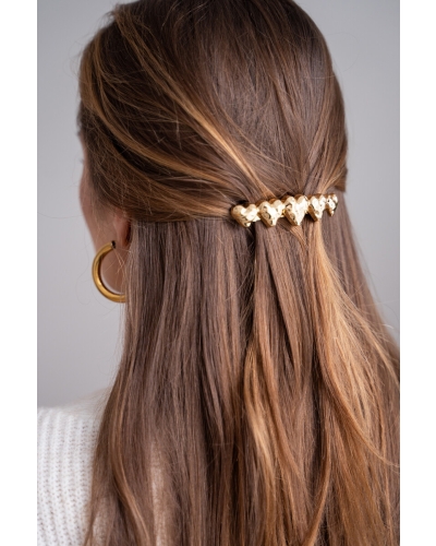 HAARSPELD MET HARTJES GOUD 
