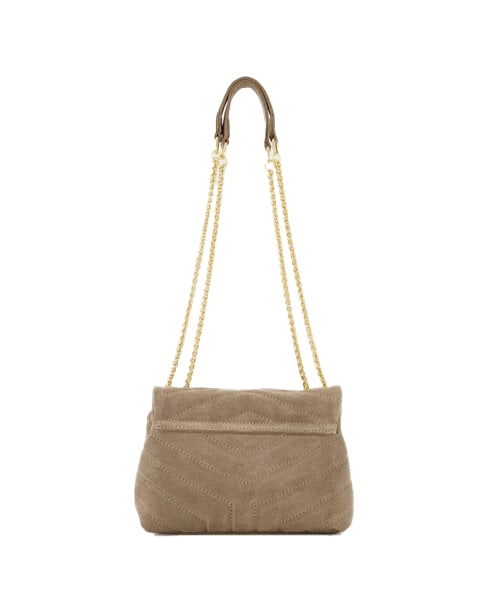TAS CELINE SUEDE TAUPE