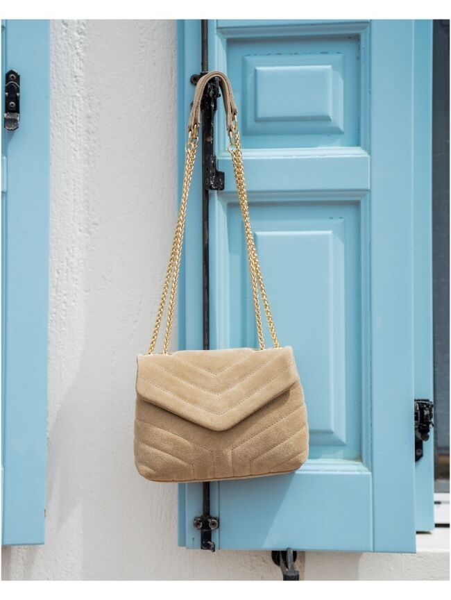 TAS CELINE SUEDE ZAND