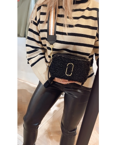 Gossip TEDDY BAG ZWART