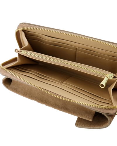 TELEFOONTASJE SUEDE ZAND