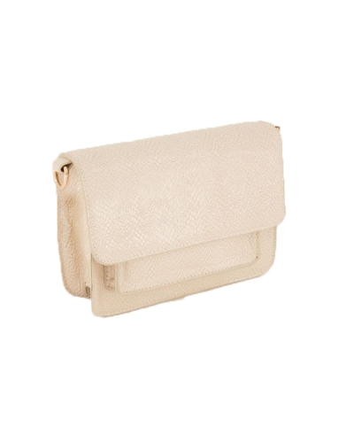BAG SPRING CROCO BEIGE