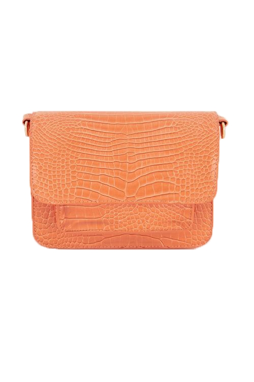 BAG SPRING CROCO ORANJE